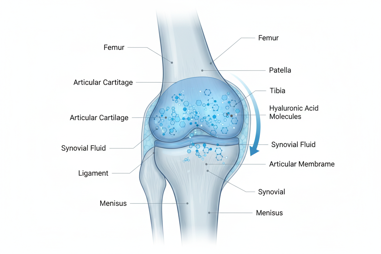 Hyaluronsäure-Gelenkinjektionen: Vergleich, Wirkdauer & Kosten