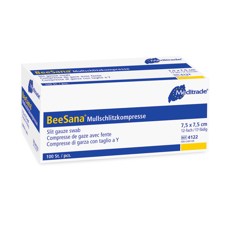 BeeSana® Mullschlitzkompresse