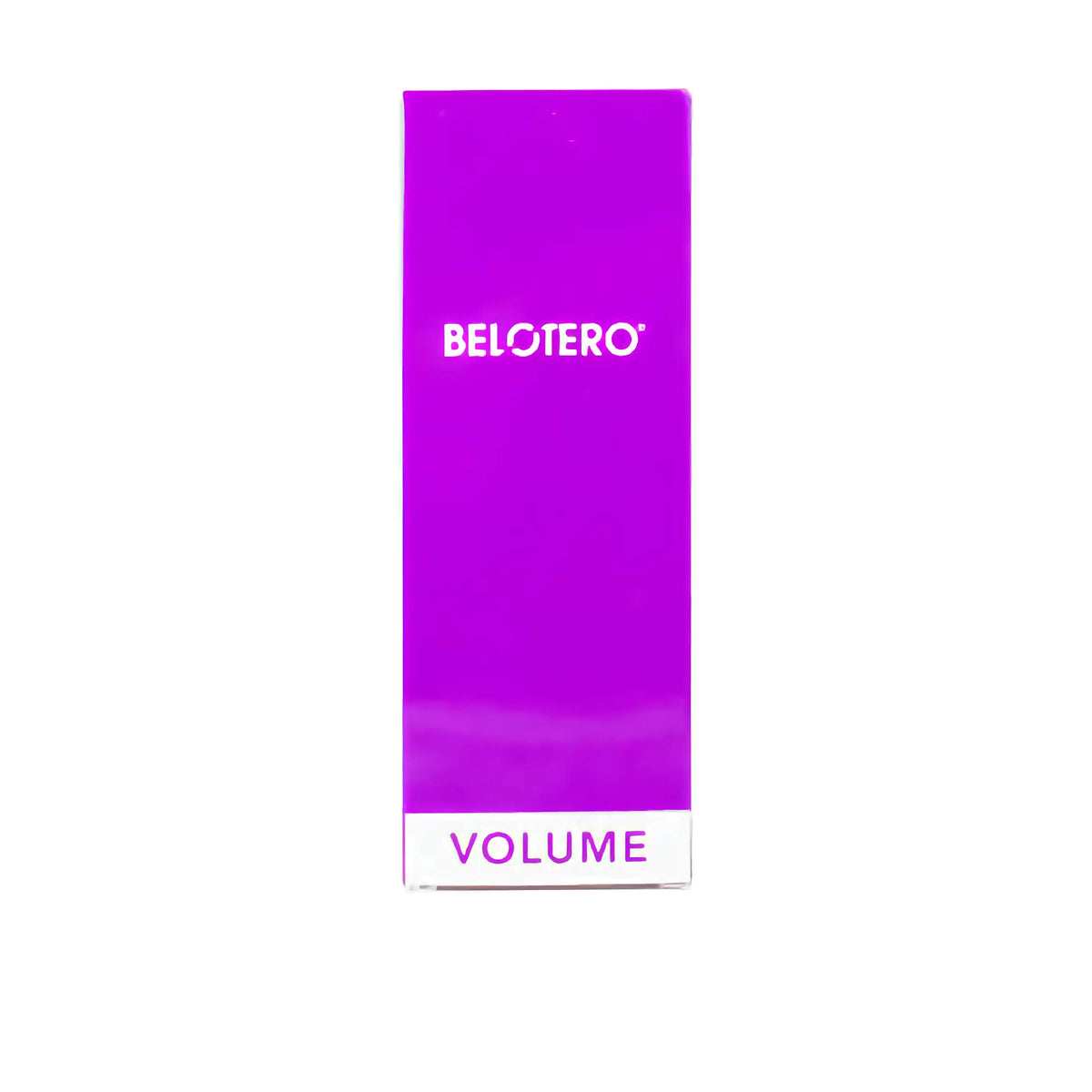Belotero Volume 2 x 1 ml Verpackung der Hyaluronsäure Dermalfiller für Volumenaufbau und Faltenbehandlung.