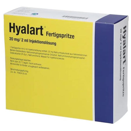 Hyalart Injektionslösung 5x Fertigspritzen a 2 ml Hyalart