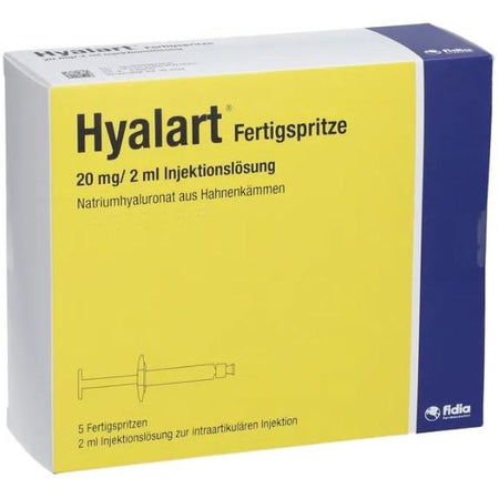 Hyalart Injektionslösung 5x Fertigspritzen a 2 ml Hyalart