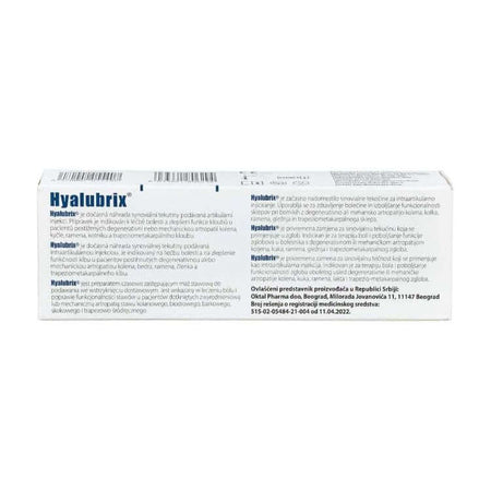 Hyalubrix 1 x 2 ml - Fertigspritze