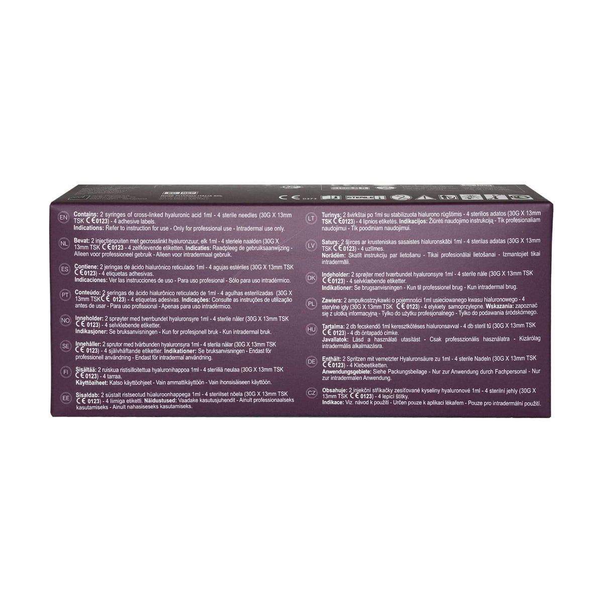 Aliaxin FL 2 x 1 ml Verpackung Rückseite mit Informationen zu Inhaltsstoffen und Gebrauchsanweisung.