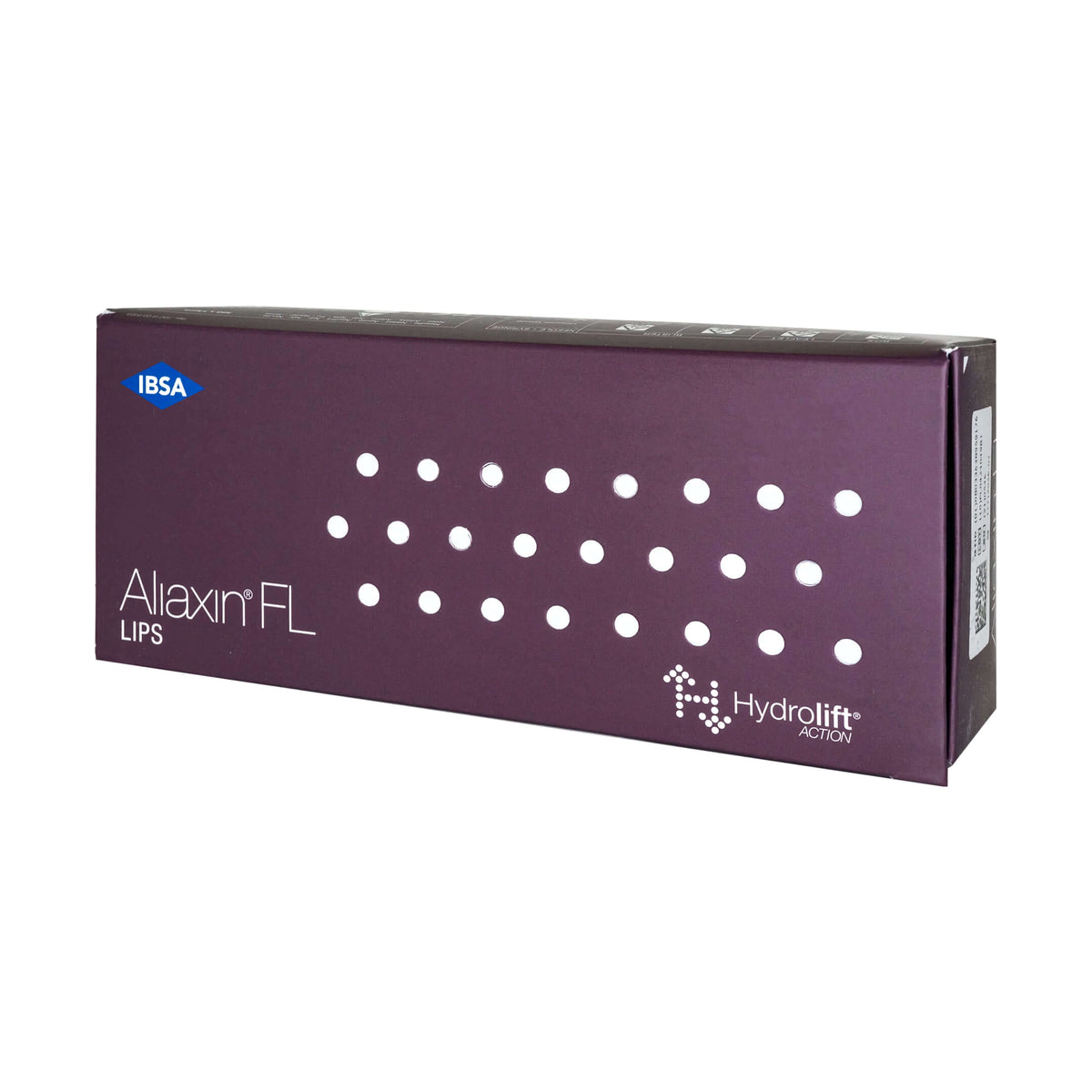 Aliaxin FL 2 x 1 ml product packaging for dermalfiller treatment.