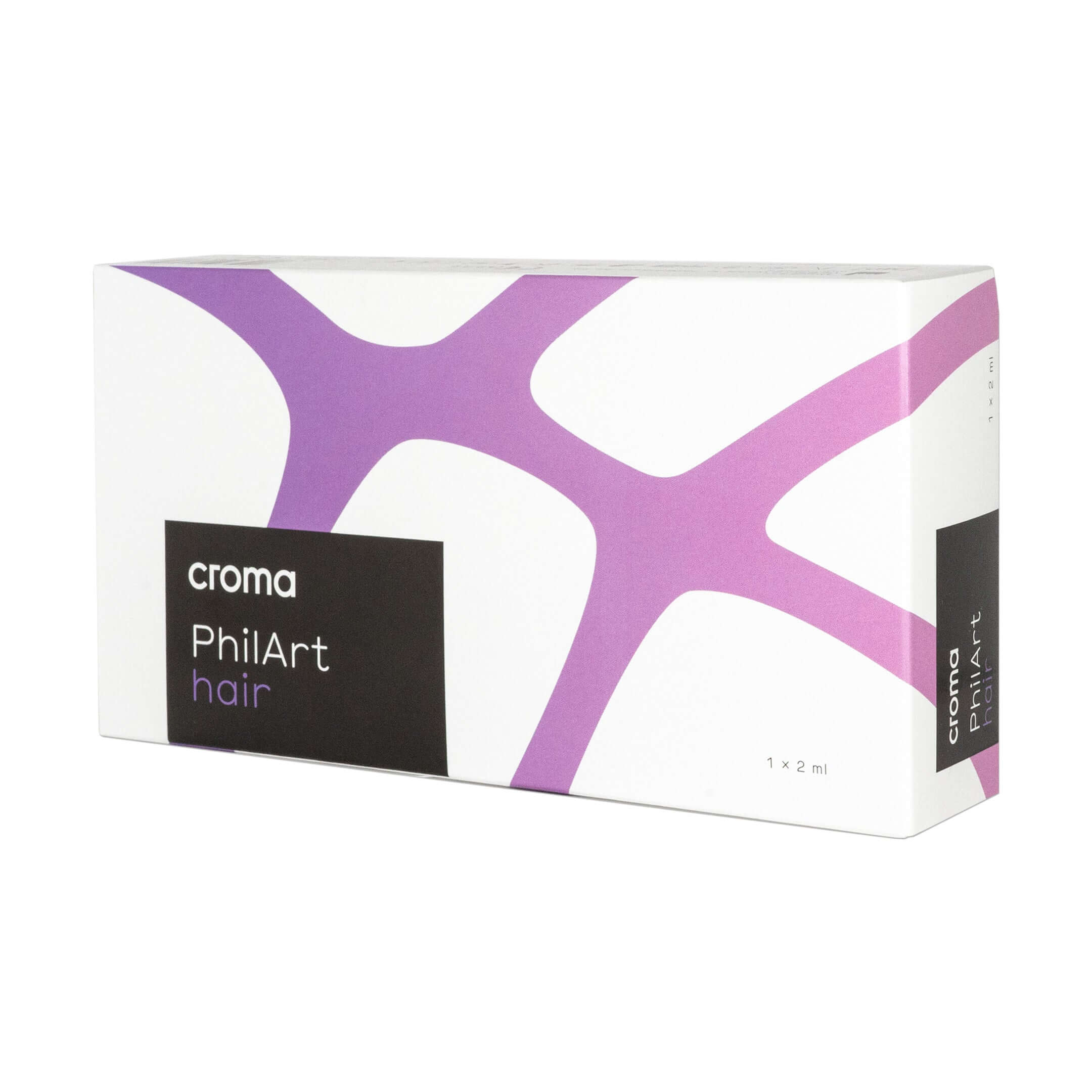 Croma PhilArt Hair 1 x 2 ml packaging showing its unique design and branding.