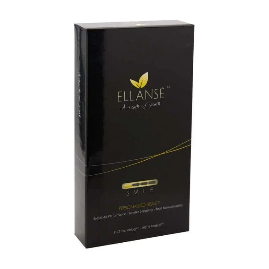 Ellansé S 2 x 1 ml product packaging for collagen stimulation and facial contouring.