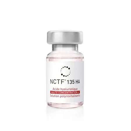 Fillmed NCTF 135HA 5 x 3 ml, professional skin revitalization solution in a bottle.