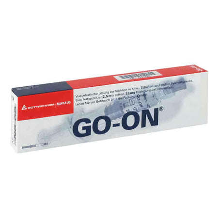 Go-On 25 mg 2.5 ml (1 Stk.) – Verpackung und Anwendungshinweise für Injektion