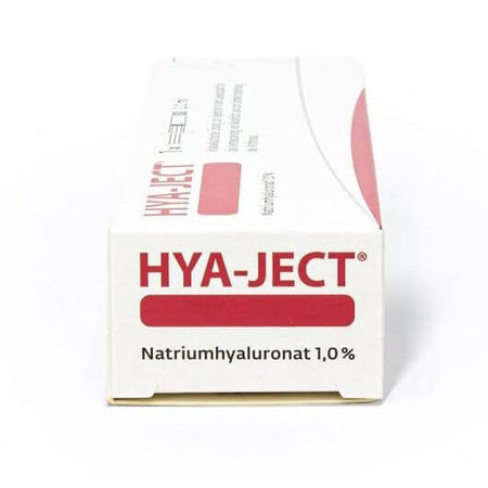 Hya-ject 20 mg 2 ml Verpackung mit Natriumhyaluronat 1,0% für Injektionslösung von ORMED GmbH