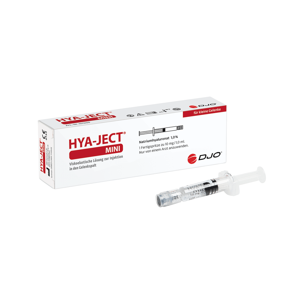 Hya-ject Mini 10 mg 1 ml – Hyaluronsäure-Injektion in Sterile Fertigspritze für kleine Gelenke
