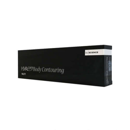 HYAcorp MLF 1 (1 x 10 ml) – Verpackung für Hyaluronsäure-Filler zur Körperkonturierung von BioScience.