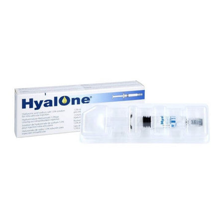 HyalOne 60 mg 4 ml – Intra-articular hyaluronic acid injection in sterile pre-filled syringe from Fidia Pharma