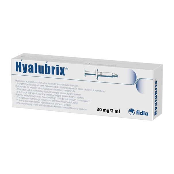 Hyalubrix 30 mg 2 ml - Hyaluronsäure-Injektion in Steriler Fertigspritze von Fidia Pharma GmbH