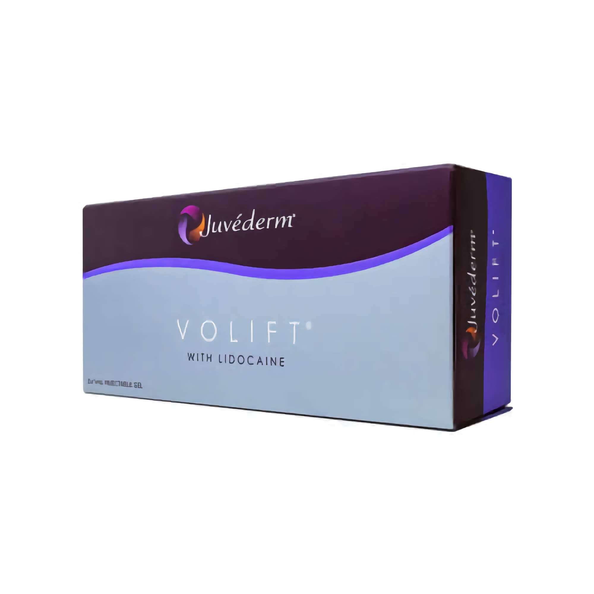 Juvéderm Volift 2 x 1 ml - Dermalfiller mit Lidocain für natürliche Glättung und Faltenbehandlung.