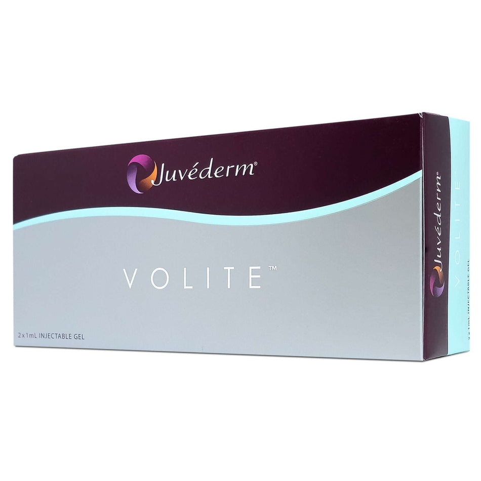 Juvéderm Volite 2 x 1 ml packaging with description for skinbooster injectables