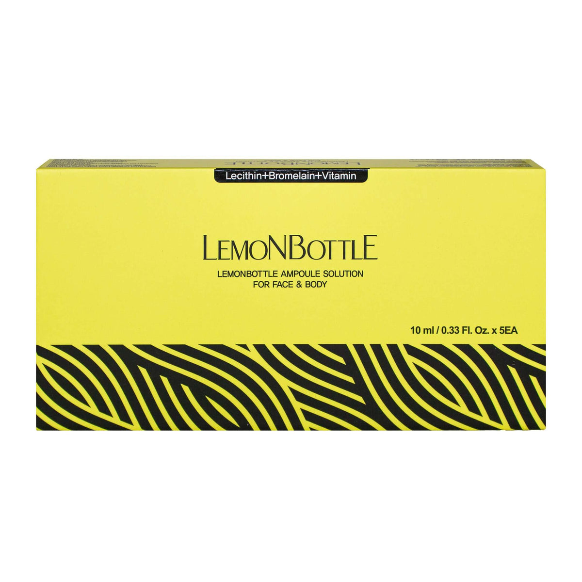 Lemon Bottle 5 x 10 ml – Innovative Lösung zur Fettauflösung für nicht-invasive Fettreduktion.