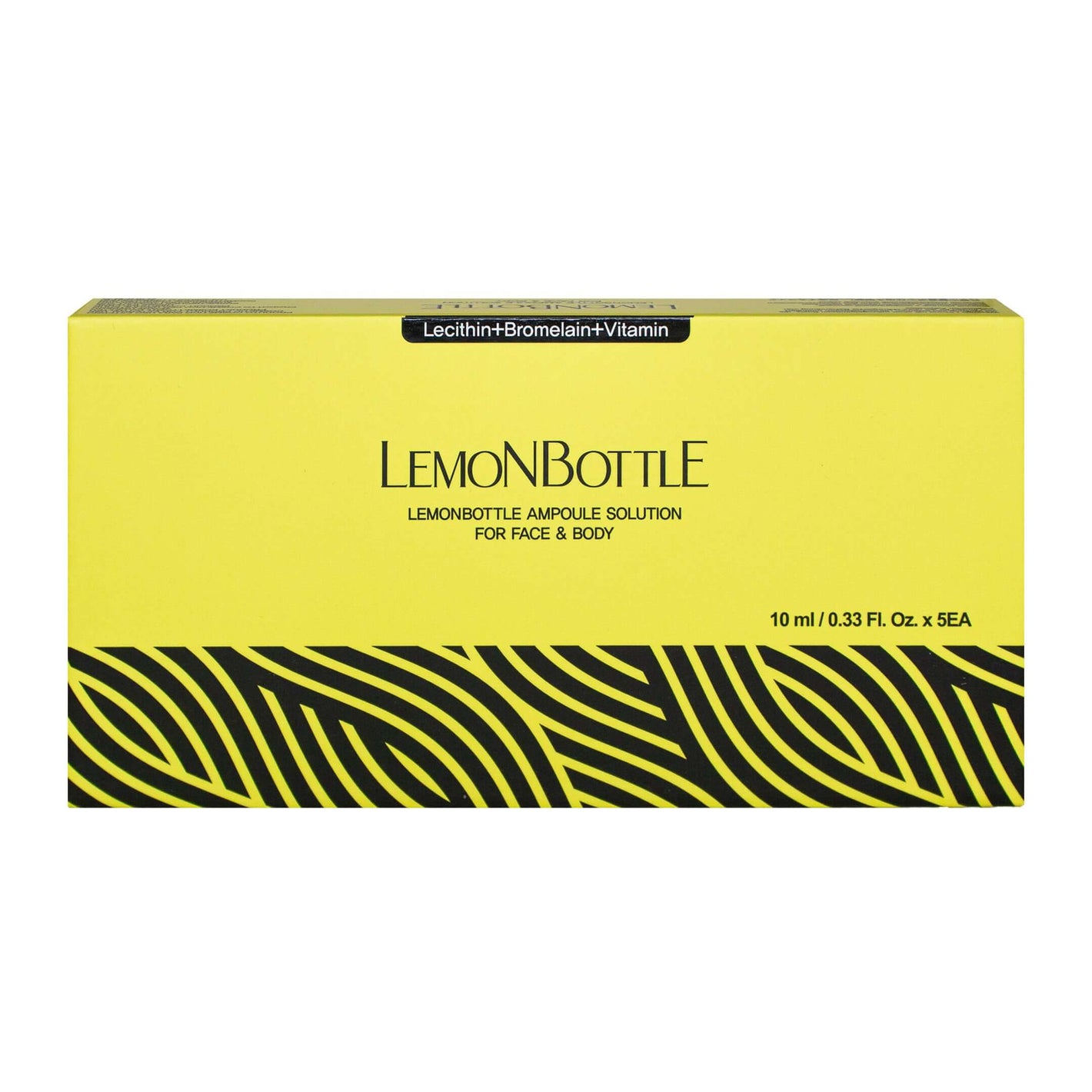 Lemon Bottle 5 x 10 ml – Innovative Lösung zur Fettauflösung für nicht-invasive Fettreduktion.