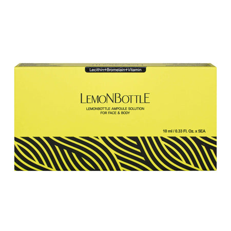 Lemon Bottle 5 x 10 ml – Innovative Lösung zur Fettauflösung für nicht-invasive Fettreduktion.