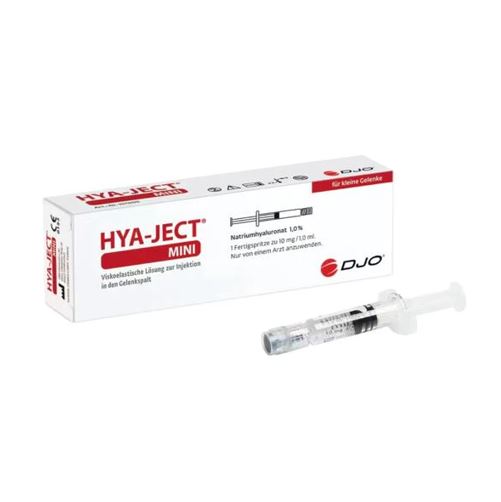 Hya-ject Mini Fertigspritzen, 10 mg x 1 ml