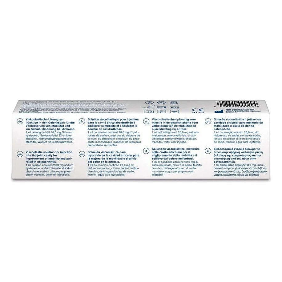 Ostenil Plus 40 mg 2 ml packaging information and instructions for use.