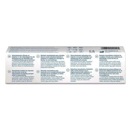 Ostenil Plus 40 mg 2 ml packaging information and instructions for use.