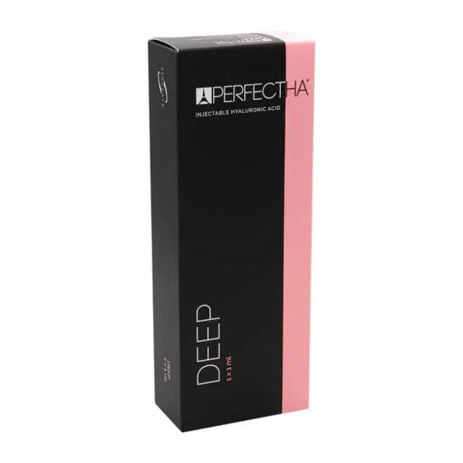 Perfectha Deep (1 x 1 ml) - Hyaluronsäure Filler Perfectha Deep mit Hyaluronsäure zur Faltenkorrektur und Hautverjüngung. Ideal für Ärzte und Praxen zur Behandlung von Nasolabialfalten.