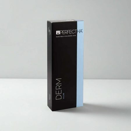 Perfectha Derm 1 x 1 ml – Verpackung des Dermalfillers für mittlere Falten und Hautglättung.
