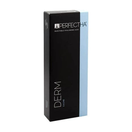 Perfectha Derm 1 x 1 ml – Dermalfiller für mittlere Falten in steril verpackter Fertigspritze.