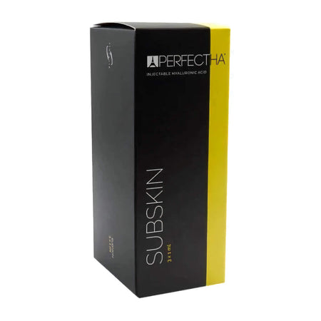 Perfectha Subskin 3 x 1 ml packaging - Dermalfiller for volume restoration and deep wrinkle treatment.