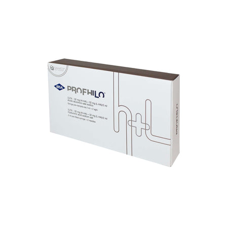 Profhilo H+L 1 x 2 ml product packaging by IBSA for natural skin rejuvenation