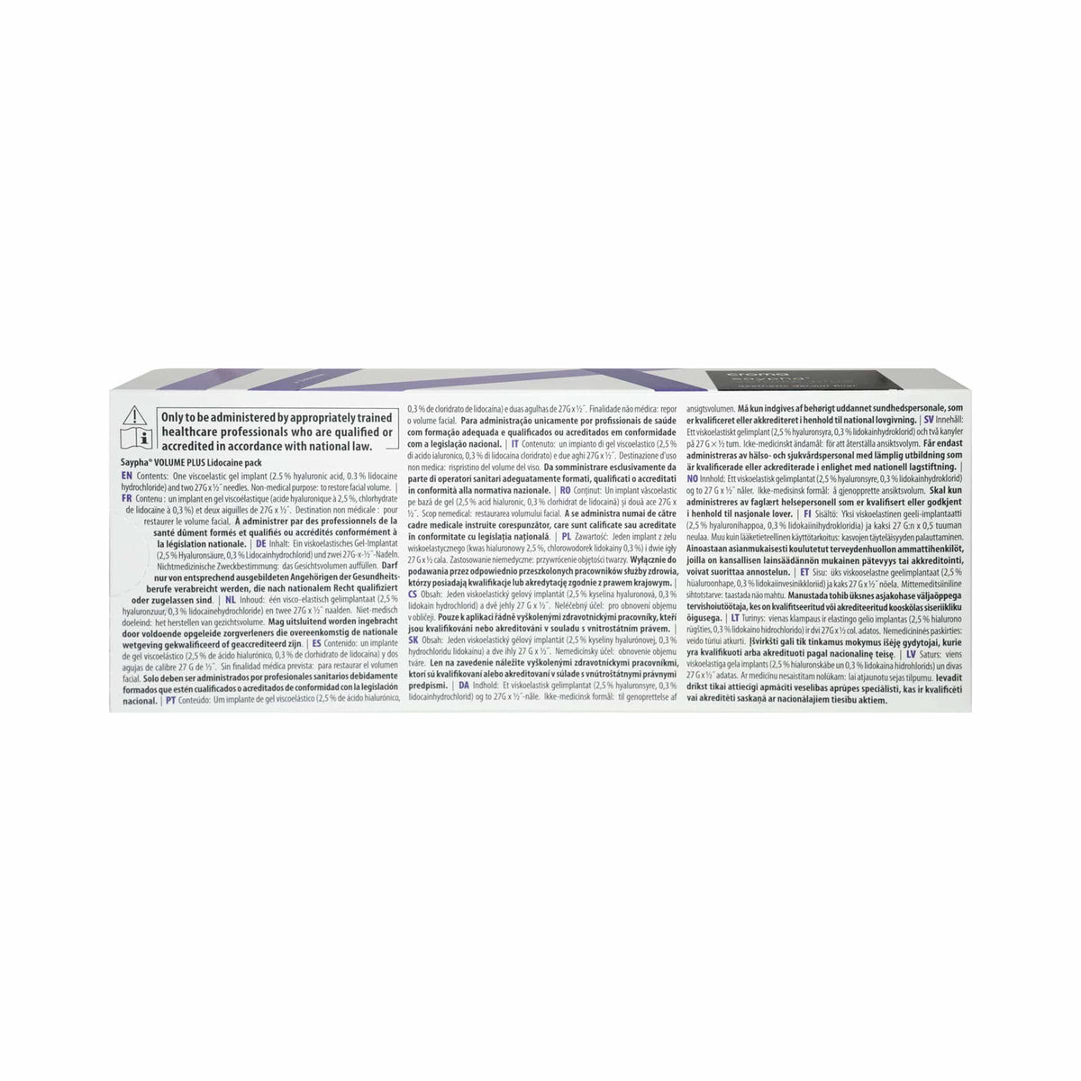 Saypha Volume Plus mit Lidocain 1 x 1 ml online kaufen