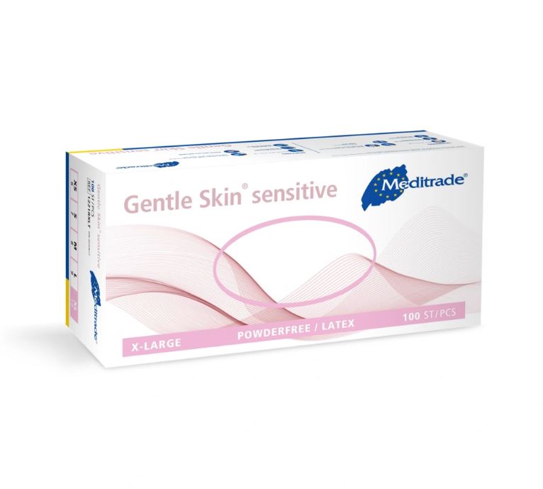 Top gloves Meditrade Latex Gentle Skin Sensitive | 100 boxes