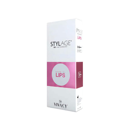 Stylage Bi-Soft Special Lips 1 x 1 ml packaging by Laboratoires Vivacy.